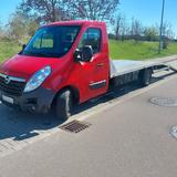 Renault Master 170 ps Autotransporter Seilwinde, Klima - rote Renault Master