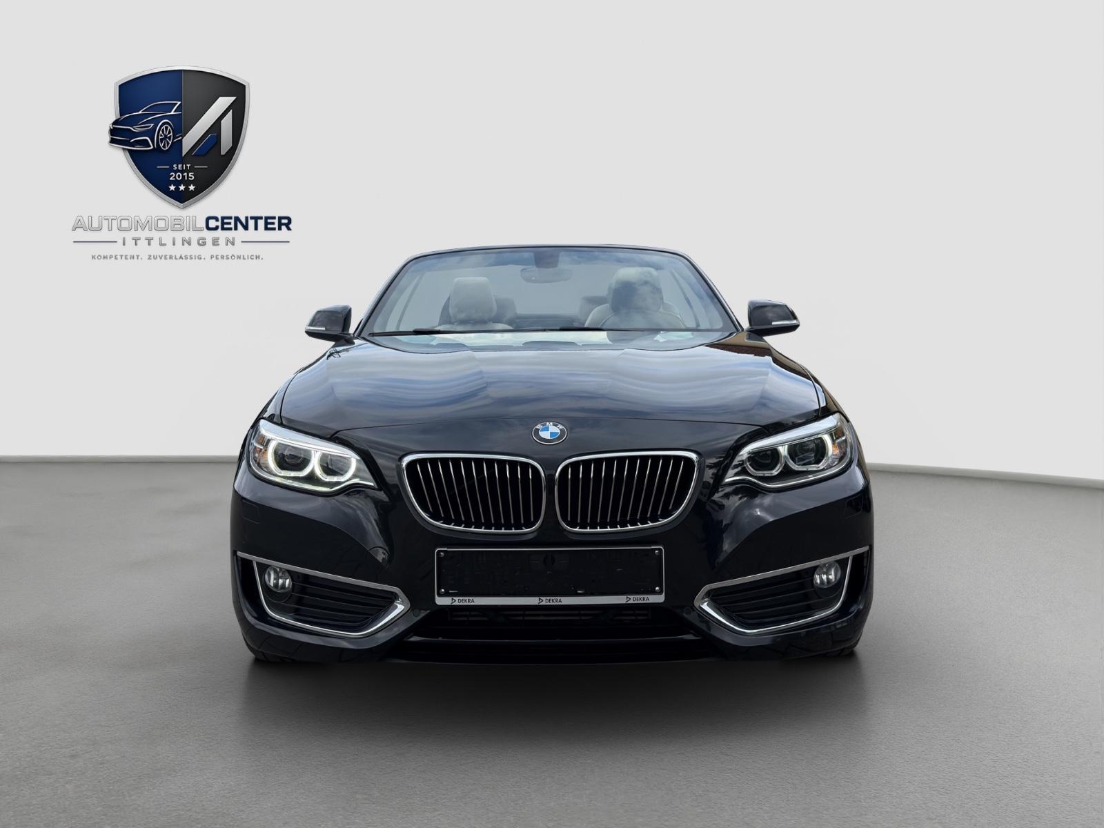 BMW 220i Cabrio"Aut"Leder"Led"Alu"Navi"PDC"61000KM