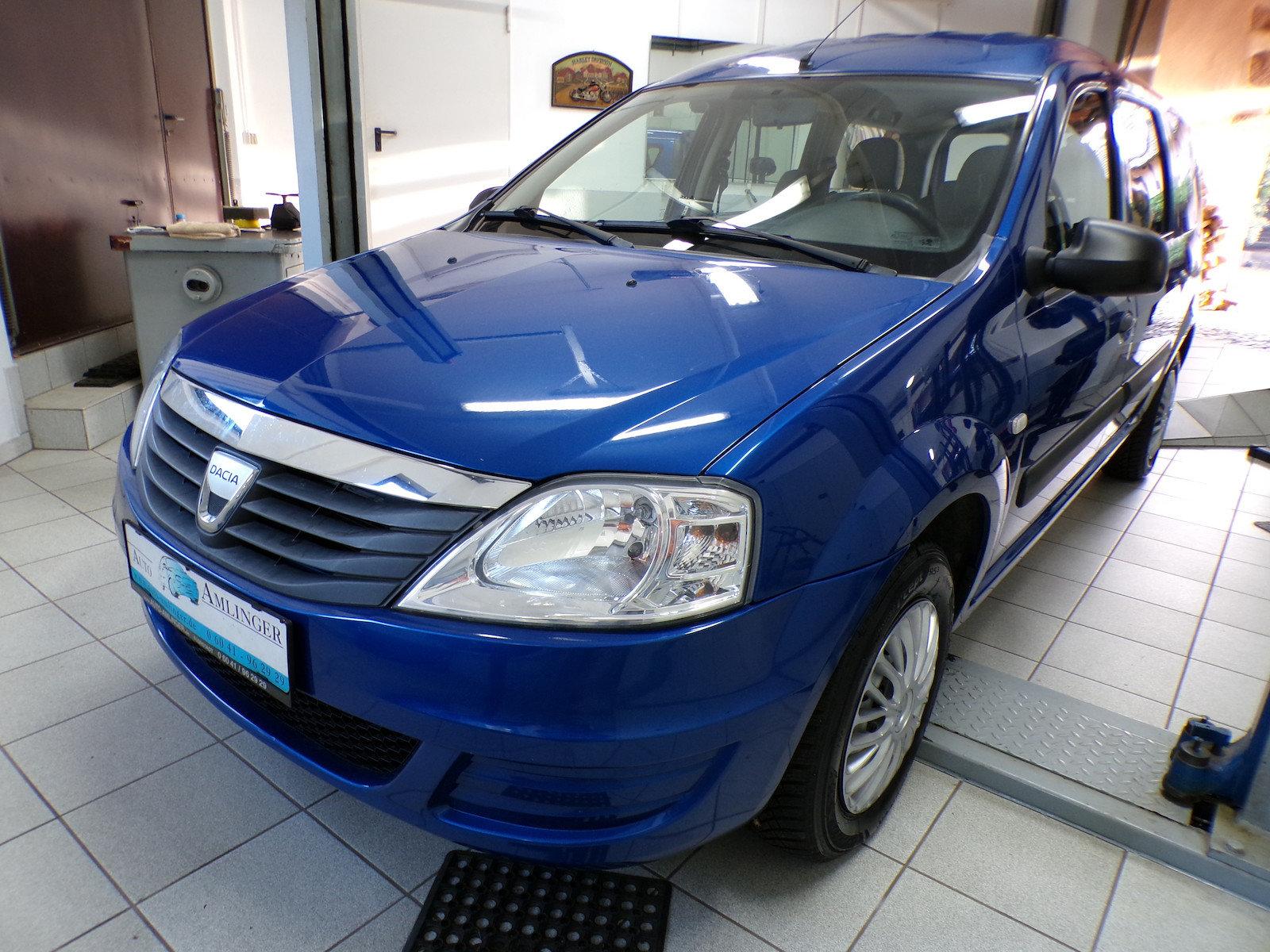 Dacia Logan 2009 — engine 1.598 cm³, 87 HP (64kW)