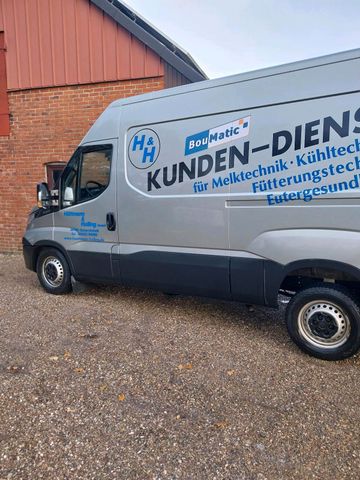 Ford Iveco transporter 3,5 T mit motorschaden