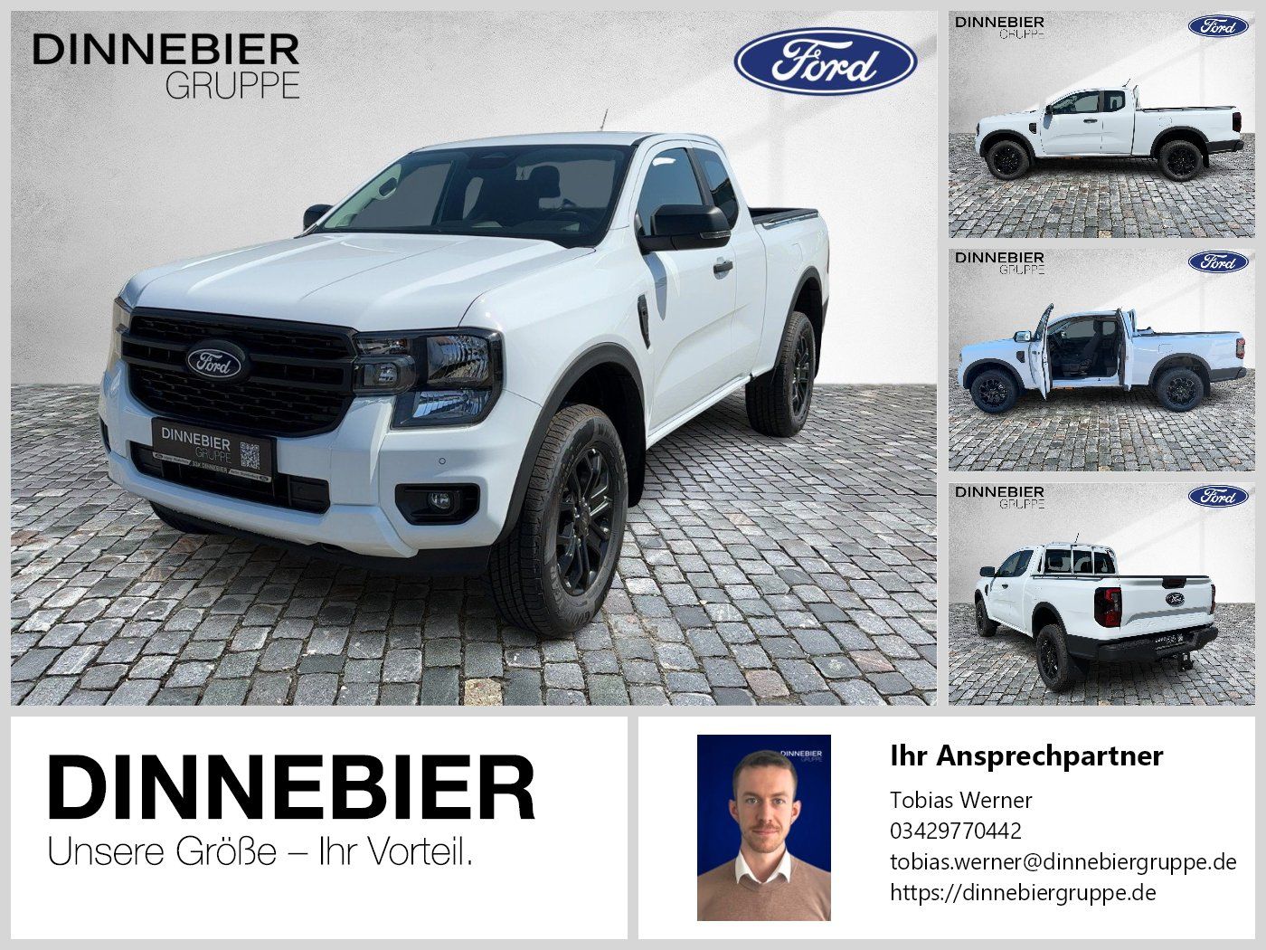 Ford Ranger Extrakabine 3.0 l EcoBlue XLT 177 kW