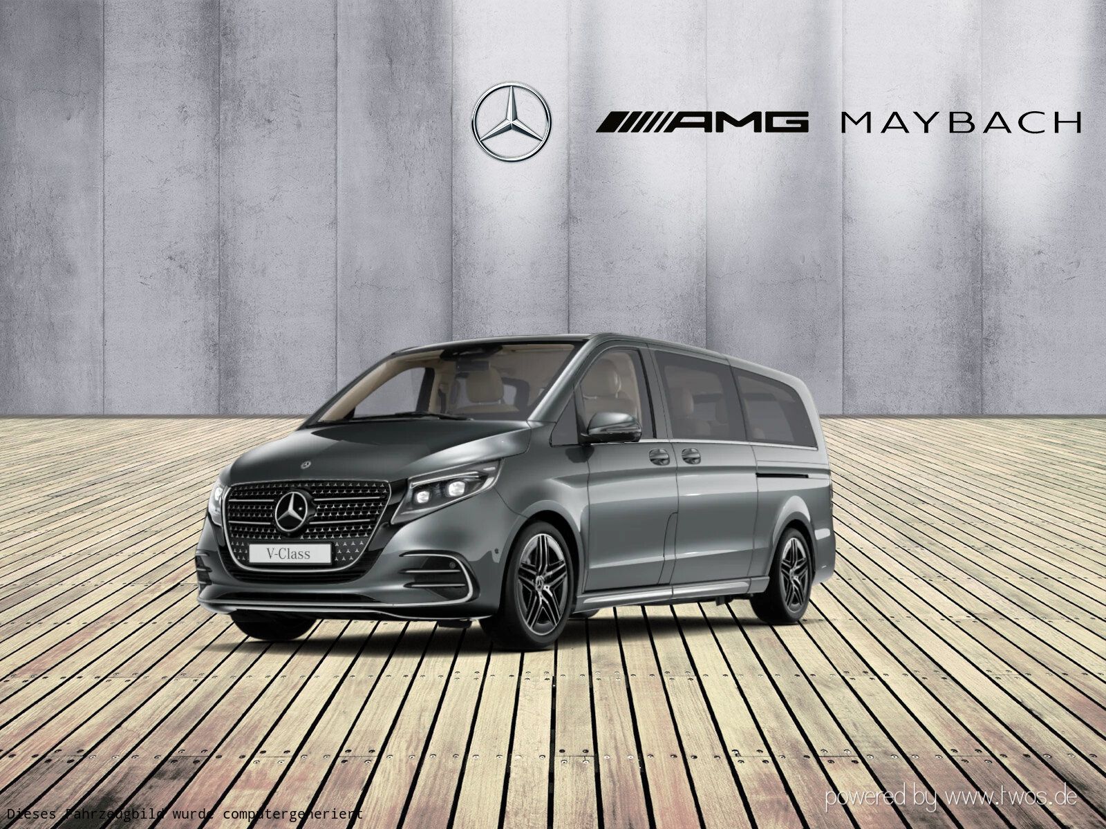 MERCEDES-BENZ V 300 d 4M Extralang AMG/MBUX/Multibeam/8Sitzer