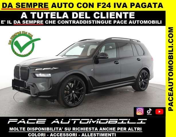 BMW X7 40D XDRIVE MSPORT M-SPORT BLACK PACK 7P H