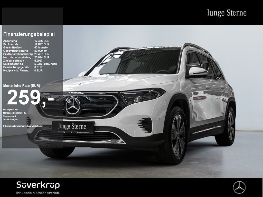 Mercedes-Benz EQB 250 , PROGRESSIVE DISTR SPUR PANO 360 SHZ