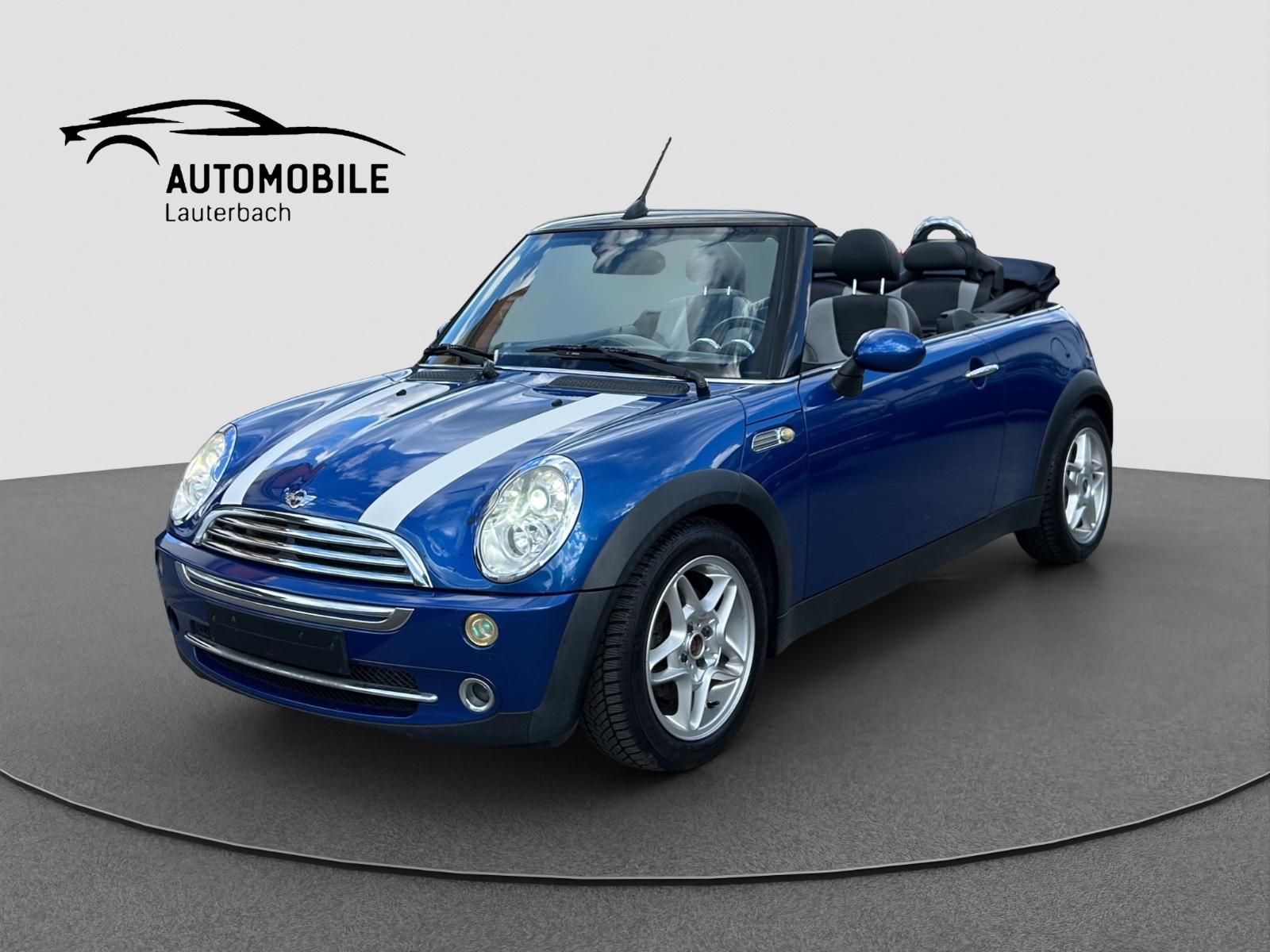 MINI Cooper Cabrio 1.6-SHZ-PDC-LEDER-RECARO-H&K-XENON