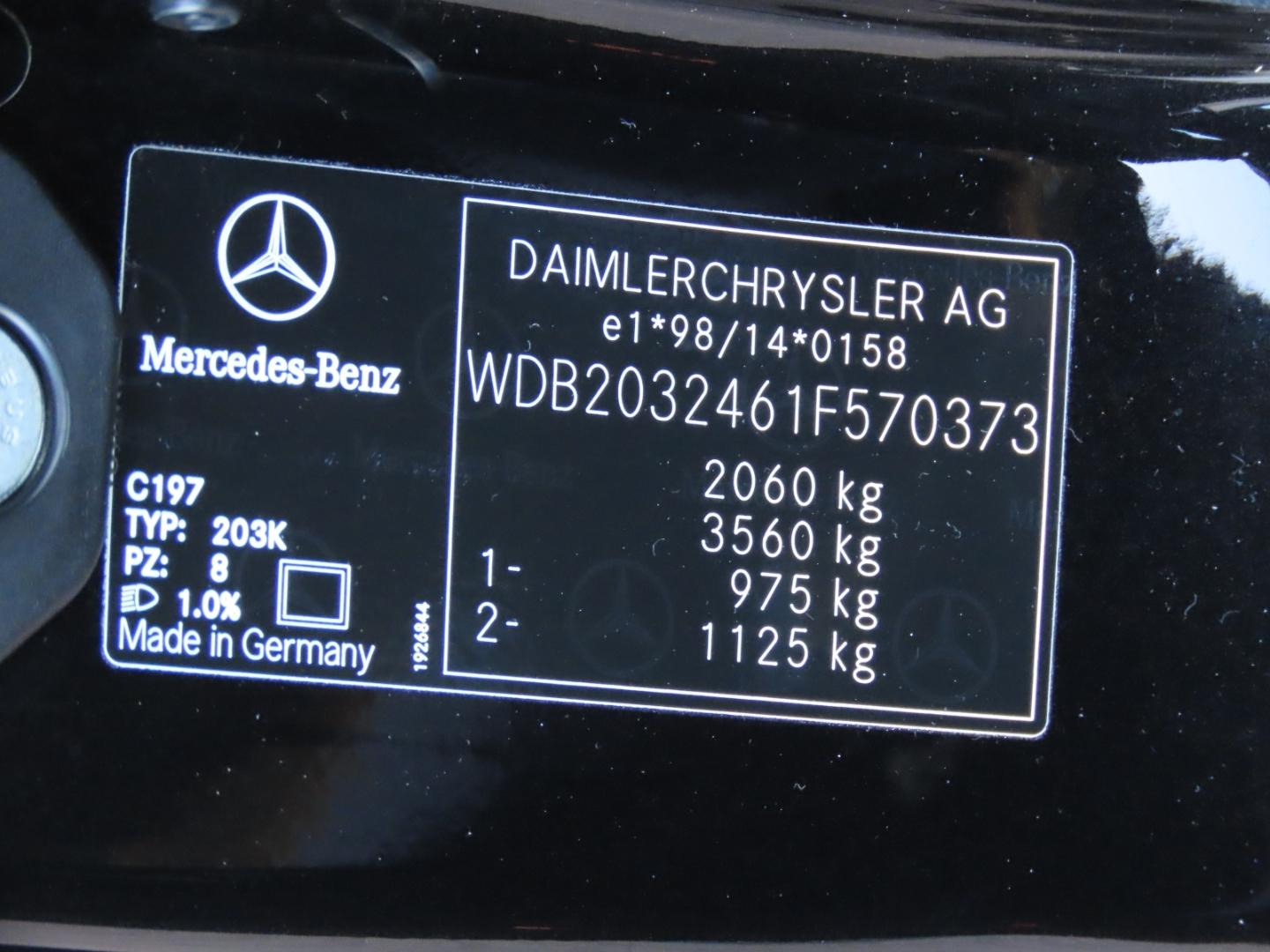 Mercedes-Benz C180 2004 — photo 38