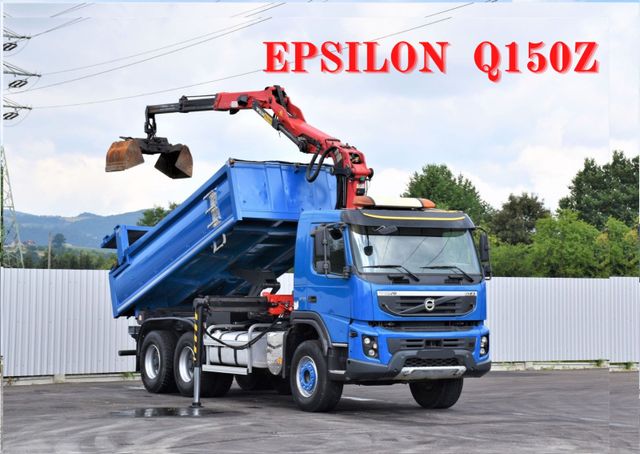 Volvo FMX 370 Kipper 4,90m *EPSILON Q150Z/FUNK*6x4