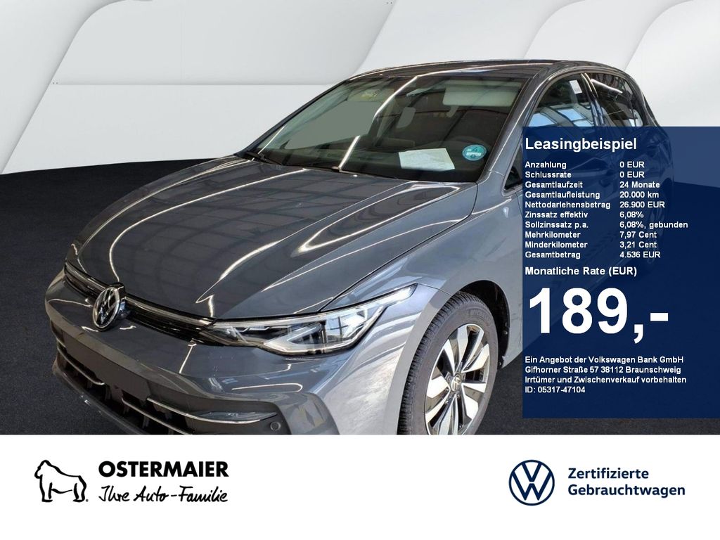 Volkswagen Golf VIII GOAL 2.0TDI 150PS DSG ACC.AHK.KAMERA.N