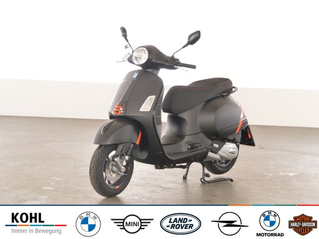 Vespa GTS 125 SuperSport nero / schwarz convinto matt