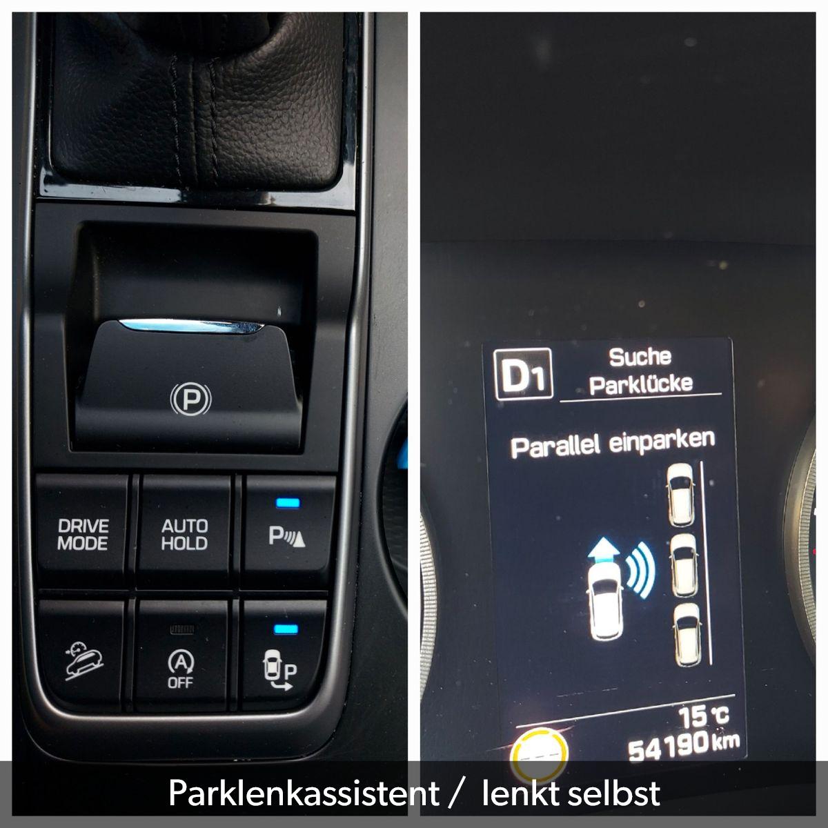 Hyundai Tucson blue Premium Pano Radar Leder Sitzklima