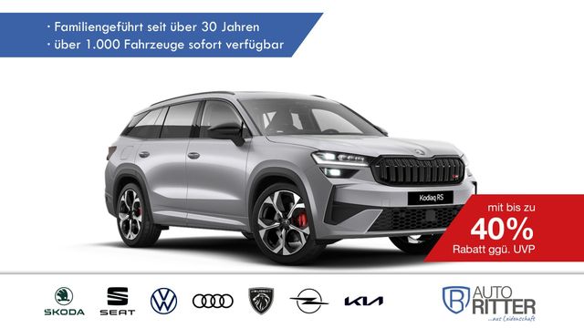 Skoda Kodiaq RS ACC|HuD|Stand-Hzg|AHK|RFK|PANO|Navi...