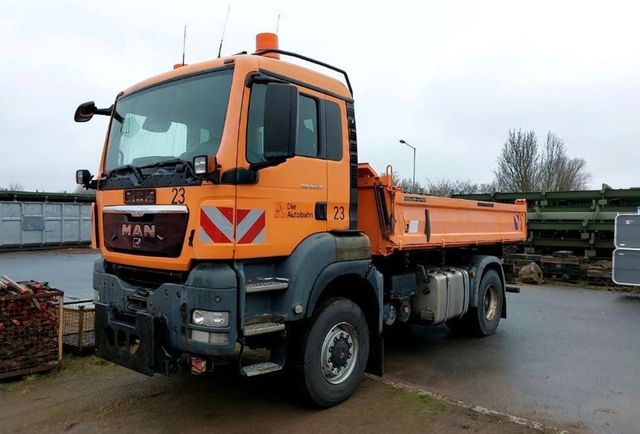 MAN TGS 18.360 Allrad 4x4 Meiller Kipper 1.Hand Top