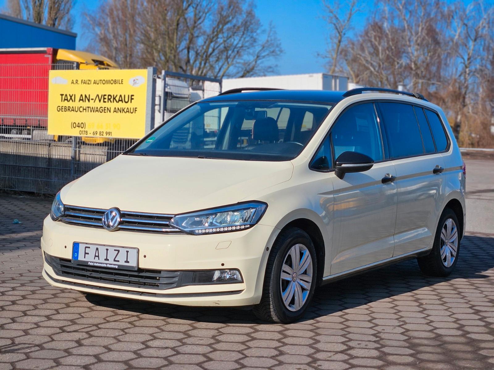 Volkswagen Touran 2.0 TDI Navi Kamera 7 Sitze Folie/Schwarz