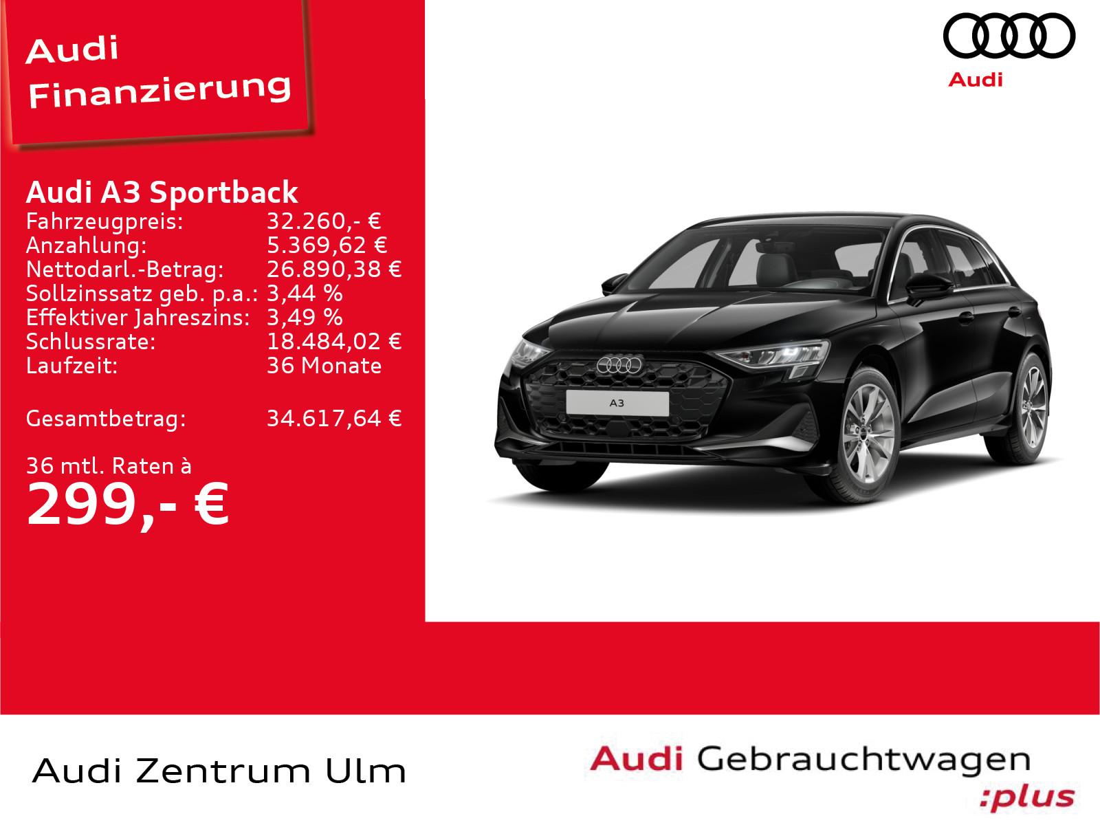 Audi A3 Sportback advanced 35TDI LED NAVI RFK 5J.GAR.