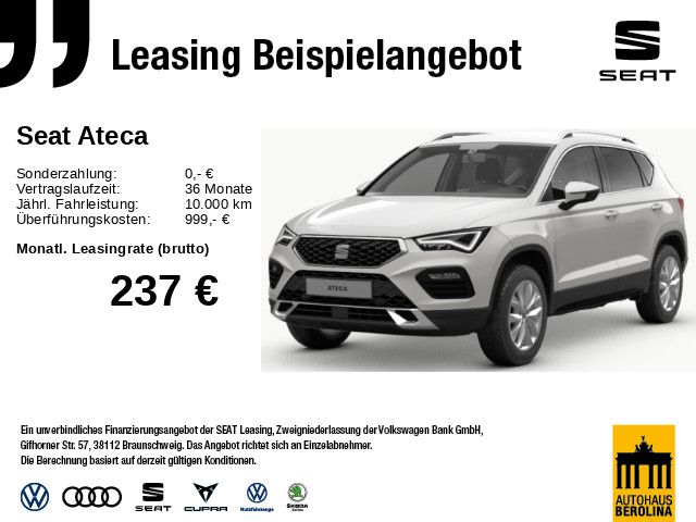 Seat Ateca 1.5 TSI Road Edition DSG *GRA*NAV*LED*PDC*