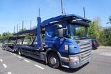Scania P420 LB Lohr Autotransporter Anhänger Hydraulik - Autotransporter Lohr