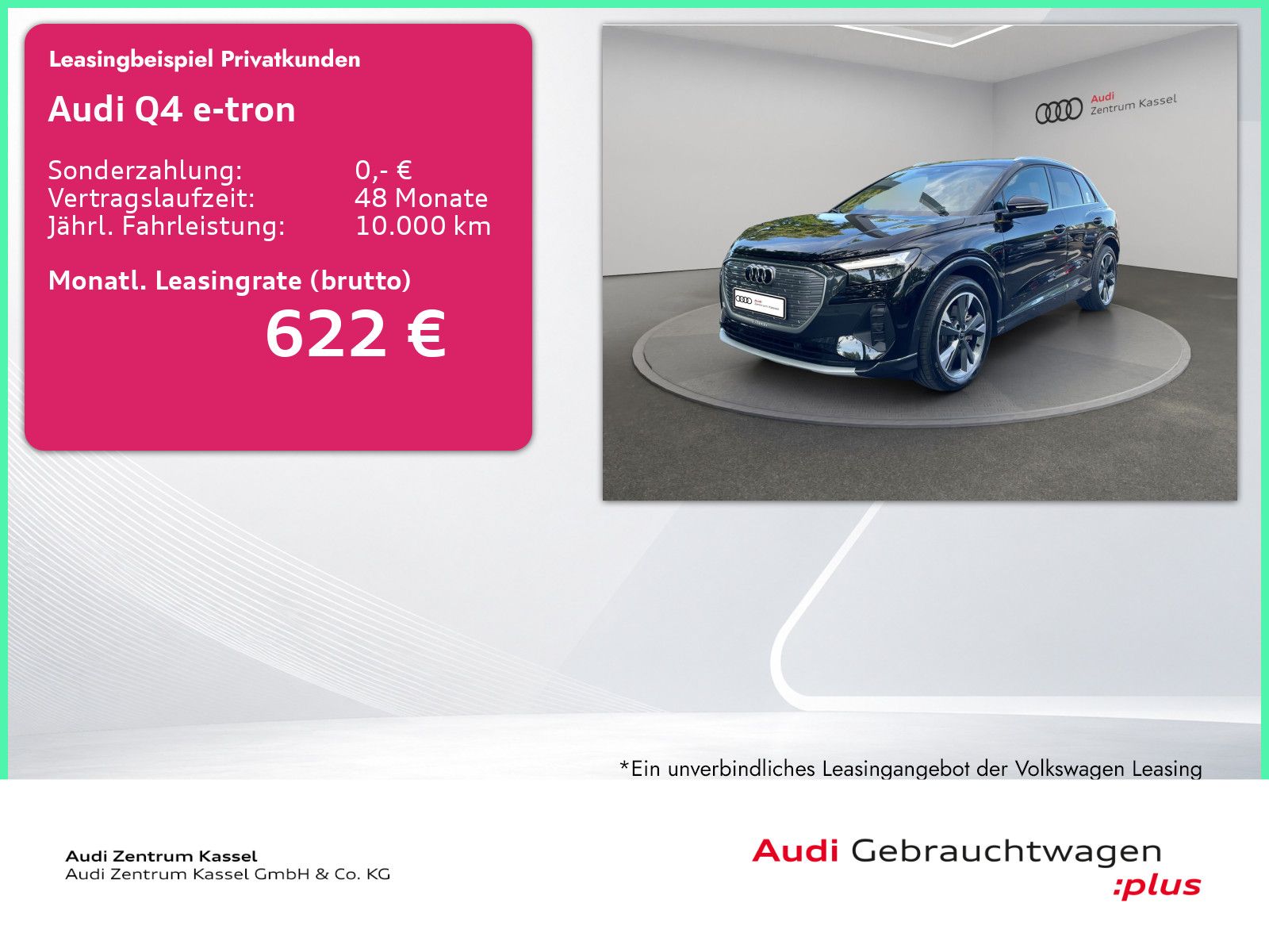 Audi Q4 40 e-tron LED Kamera Carplay Standklima