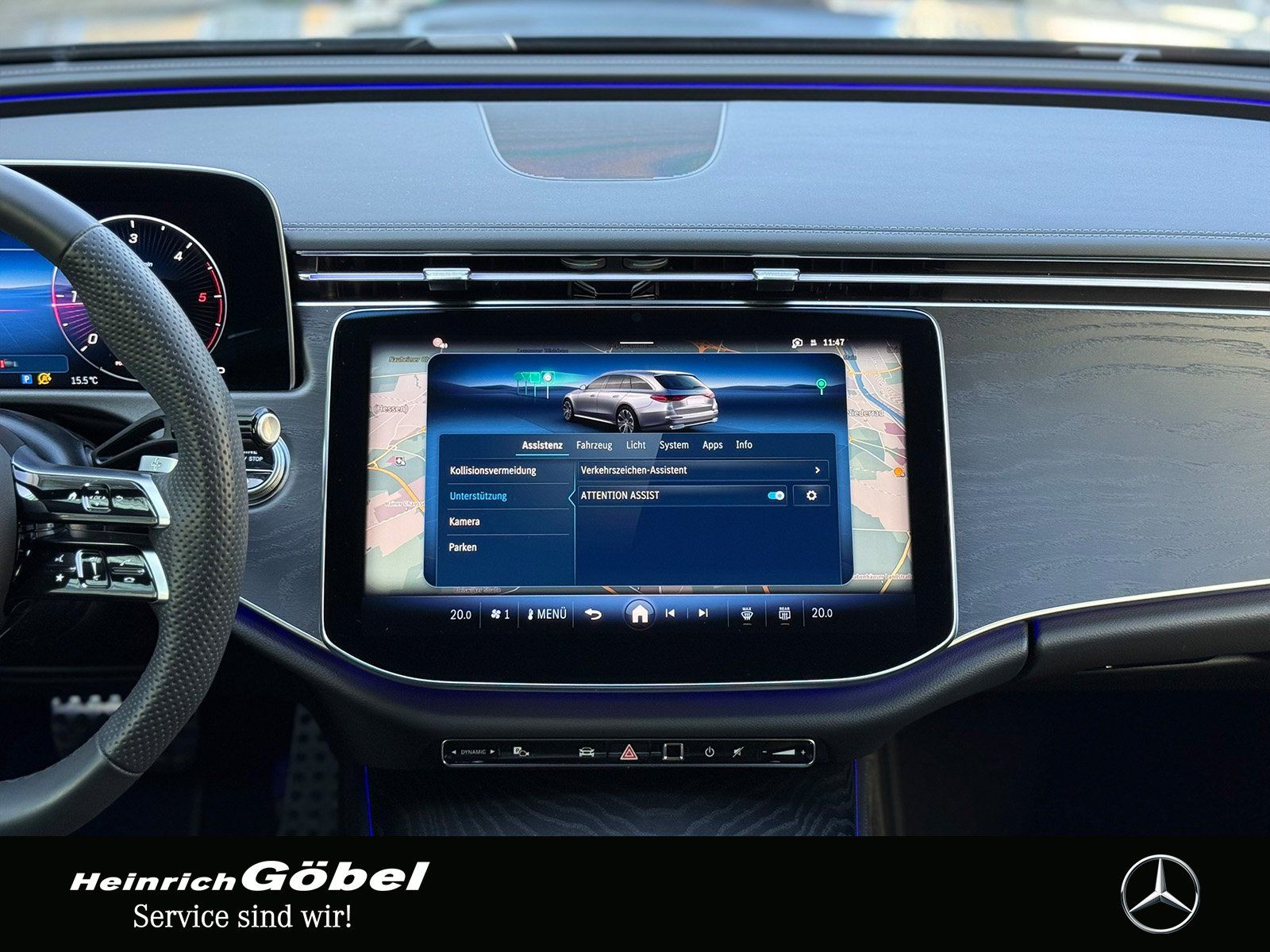 Fahrzeugabbildung Mercedes-Benz E 220 d T AMG*AHK*360°KAM*DIGITAL*MEMORY*TOTWINK