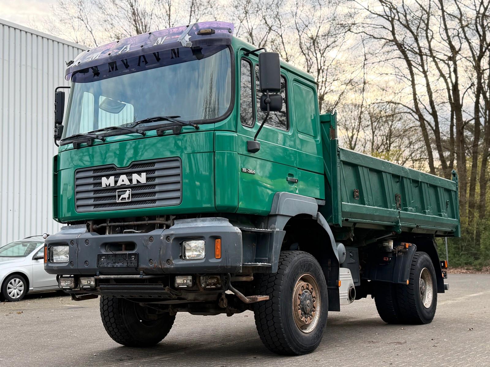 MAN 19.364 4x4 Kipper Blatt/Blatt