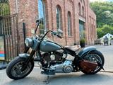 Harley-Davidson Fatboy  FLSTF Gunship Grey Custom Umbau 04/25 - CHOPPER UMBAU