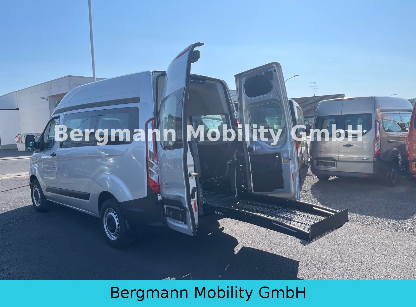 Ford Transit Custom L1 H2 Hochdach , Rollstuhlgerecht