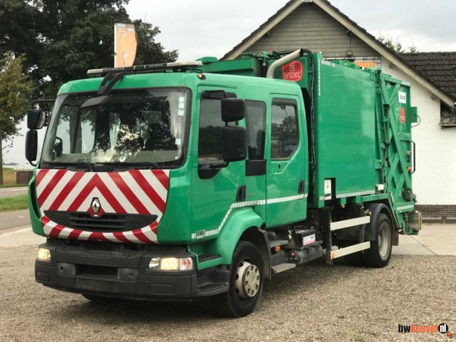 Renault Midlum 270.16 Dubbel Cabine Vuilniswagen