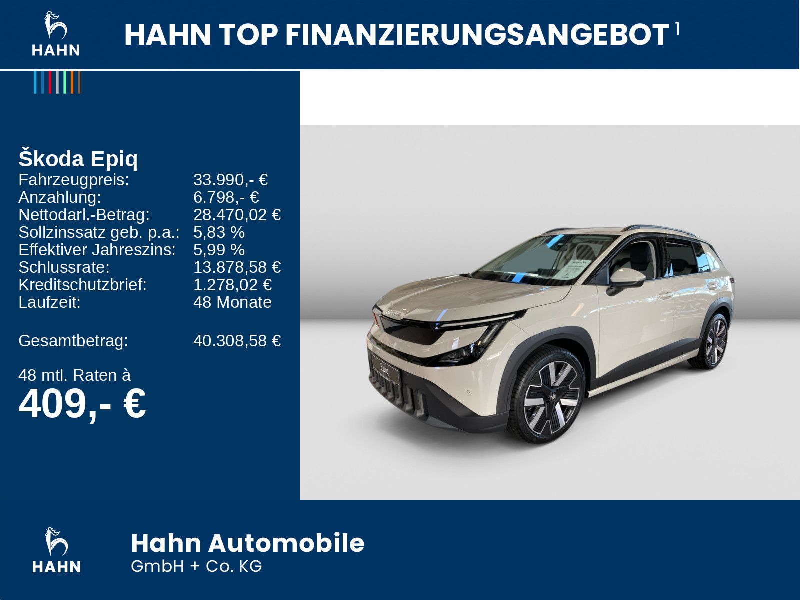 Skoda Epiq Edition Eins 55 Licht & Sicht Travel 19"Alu imagem 2