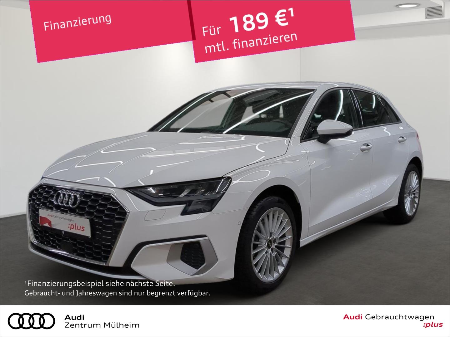 Audi A3 Sportback 30 TFSI Navi LED virtual APS Plus
