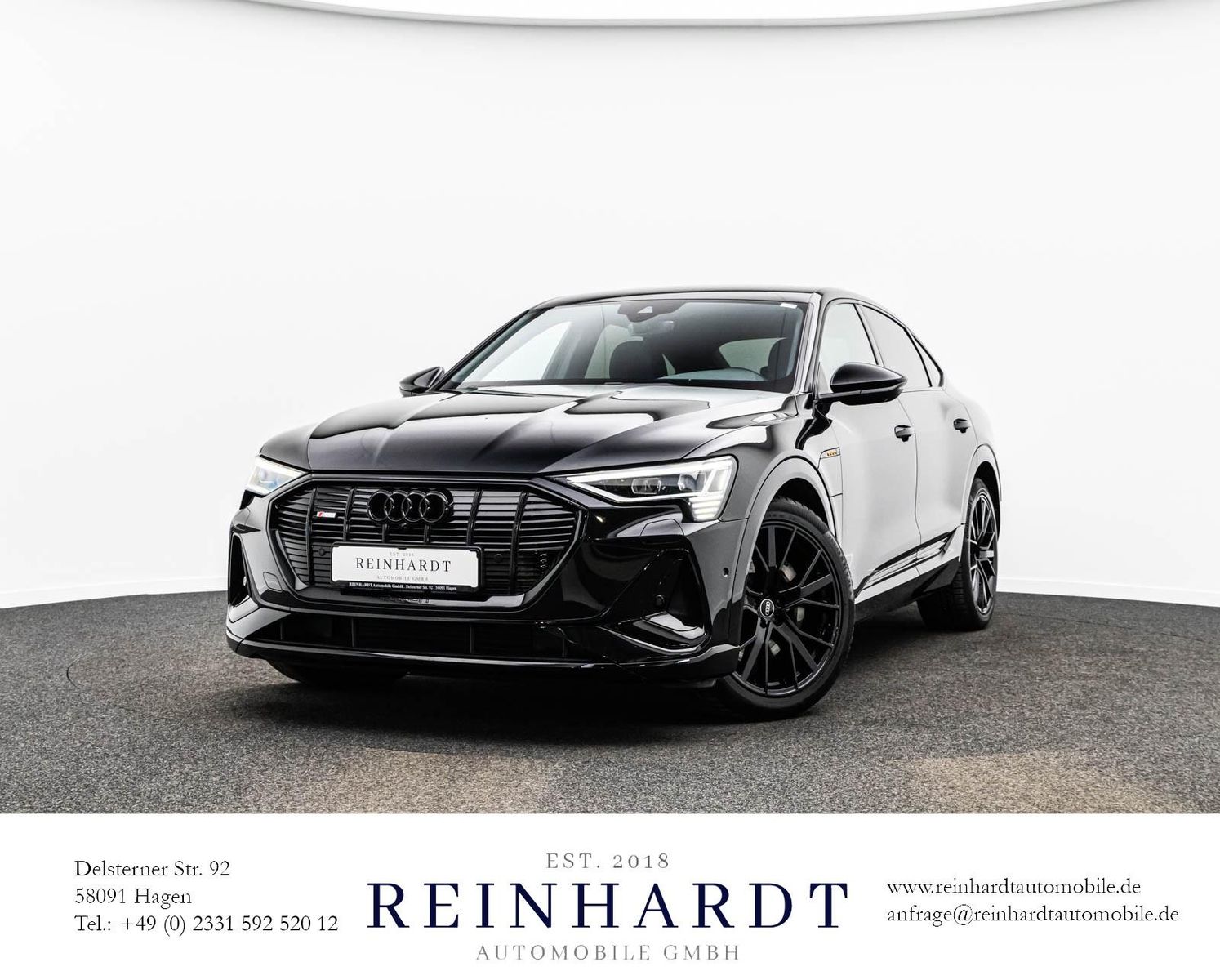 AUDI E-TRON SPORTBACK 55 2x S LINE BLACK MTRX/ACC/360