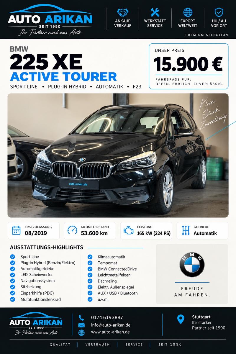 BMW 225 XE Active Tourer