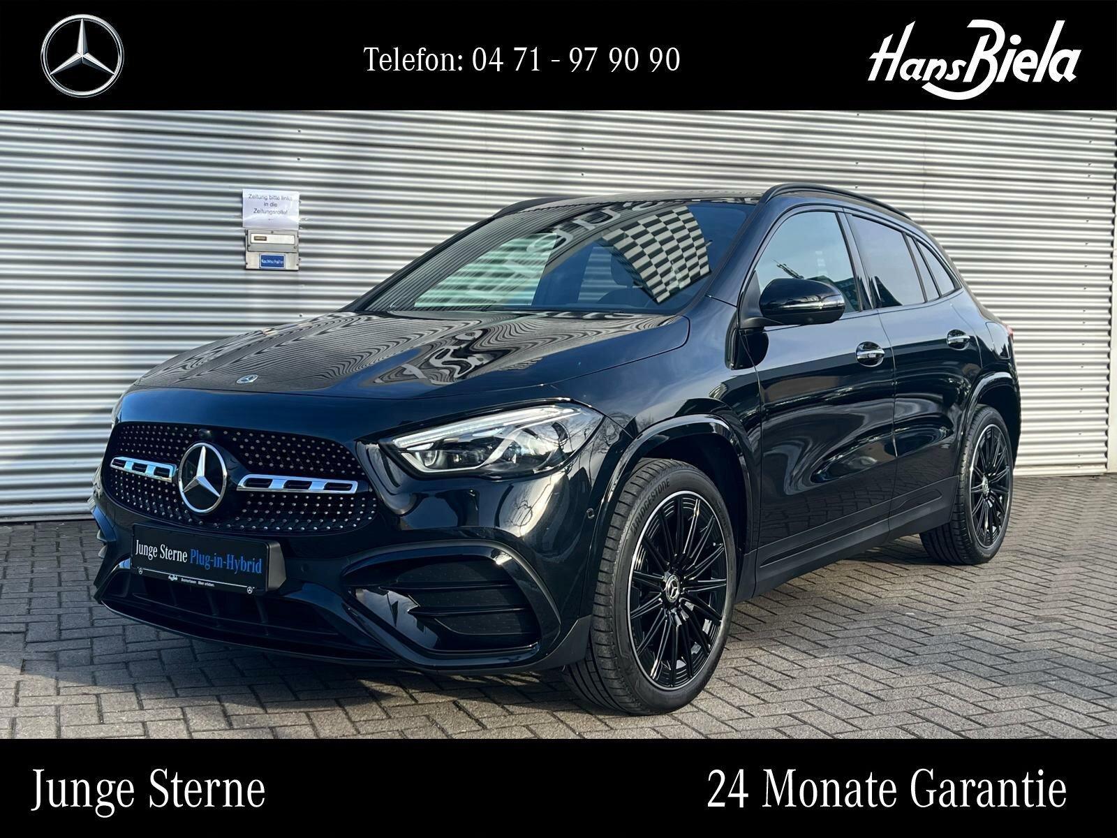 Mercedes-Benz GLA 250 e AMG Prem+/Night/20"/AHK/Bur/Distr/Pano