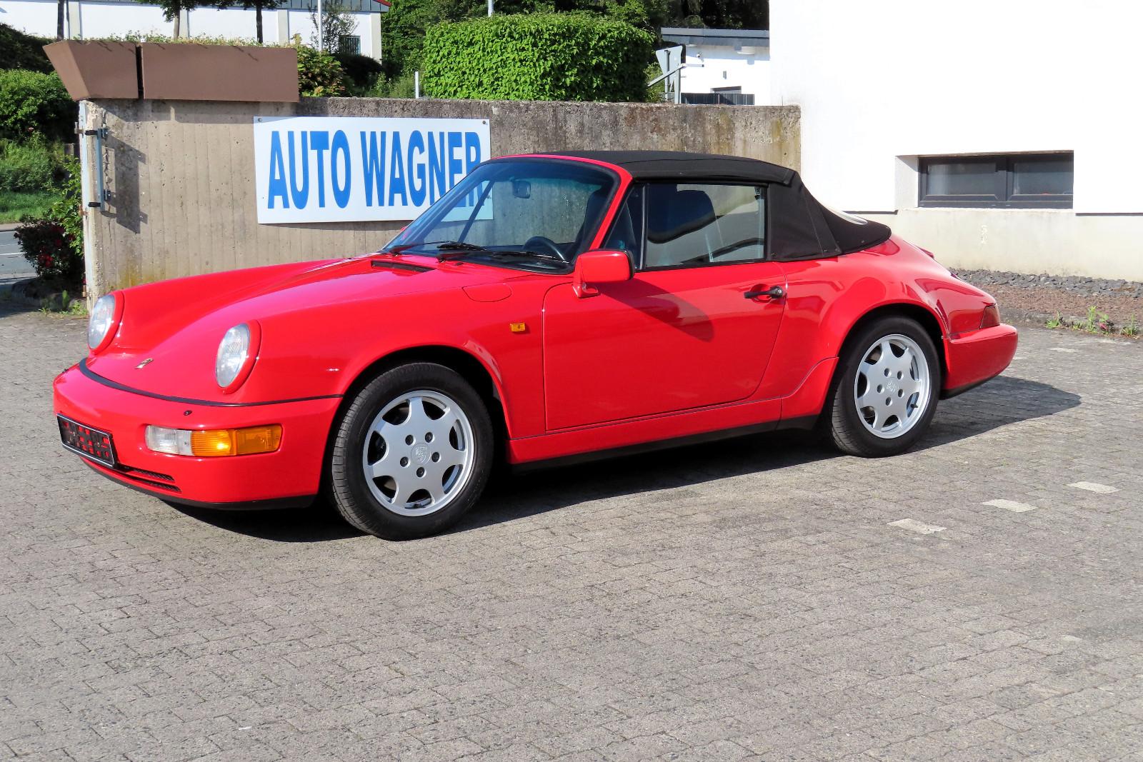 Porsche 964 C2 Cabrio 5-Gang deutsch unfallfrei 2.Hd.