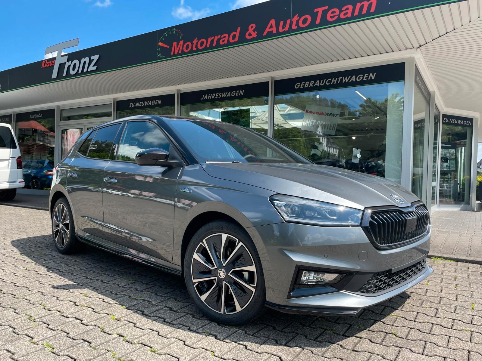 Skoda 1,0 TSI Fabia Monte Carlo+ALU 17Z+5JGAR+PANO