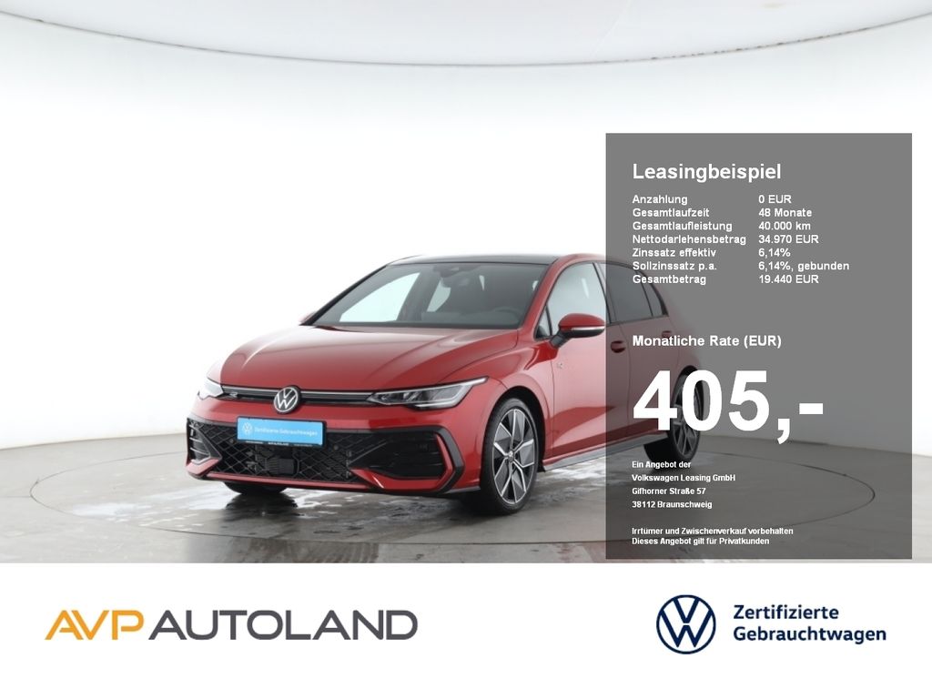 Golf VIII 2.0 TDI DSG R-Line | NAVI | LED | PANO