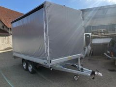 Humbaur HT 354121 Hochlader mit Hochplane 220 cm, 100 km