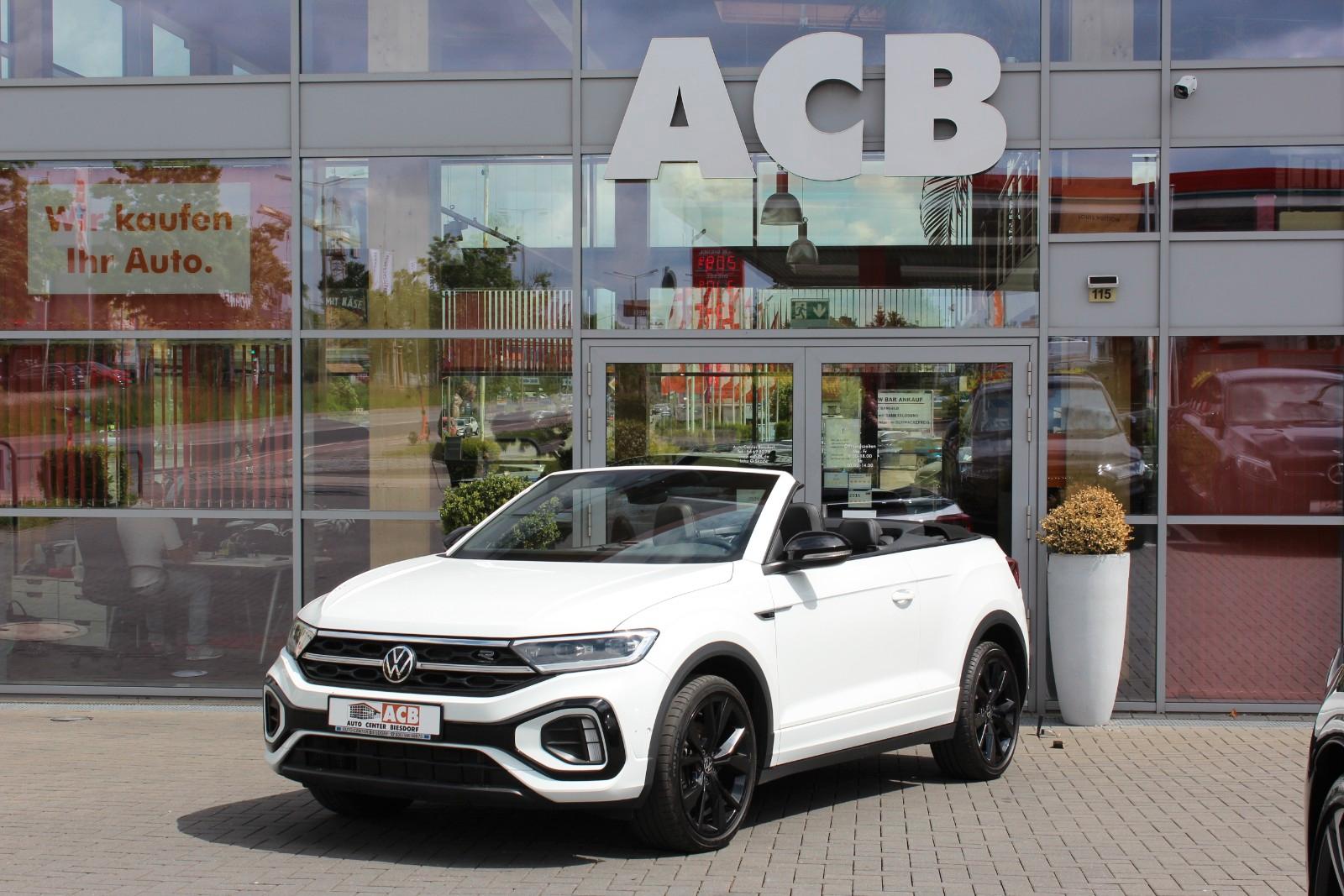 Volkswagen T-Roc TSI DSG Cabrio R-Line Leder Raute AHK 19"