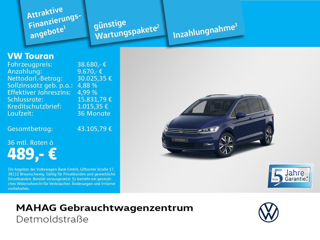 Image of Volkswagen Touran