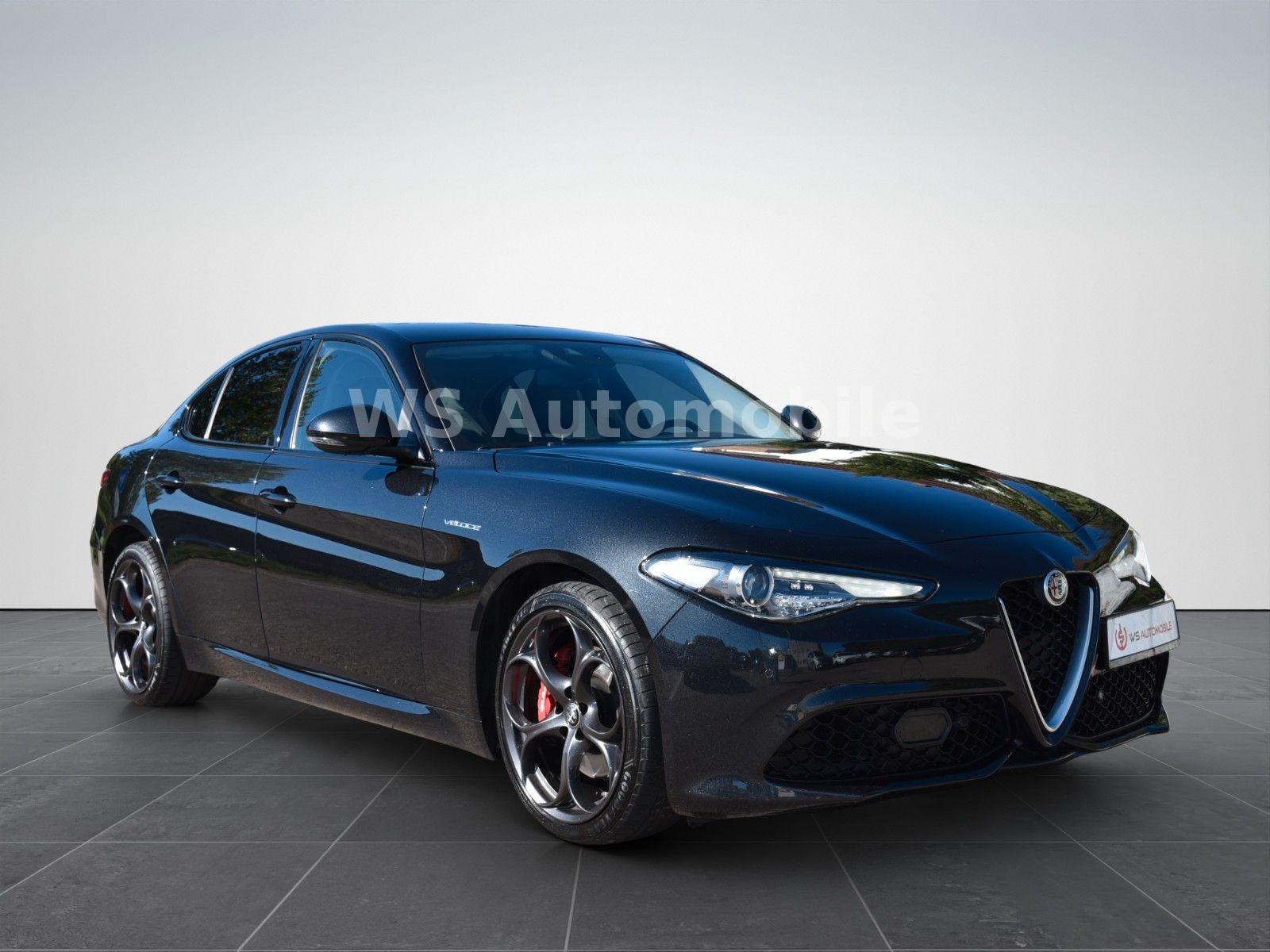 Alfa Romeo Giulia Veloce Q4 280 ch • Pack Performance • Brembo • Cuir • ACC • Caméra • 19"