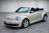 Volkswagen Beetle Cabriolet orig. 33.000km+Aut.+Klima+Leder - Volkswagen Beetle: Beige