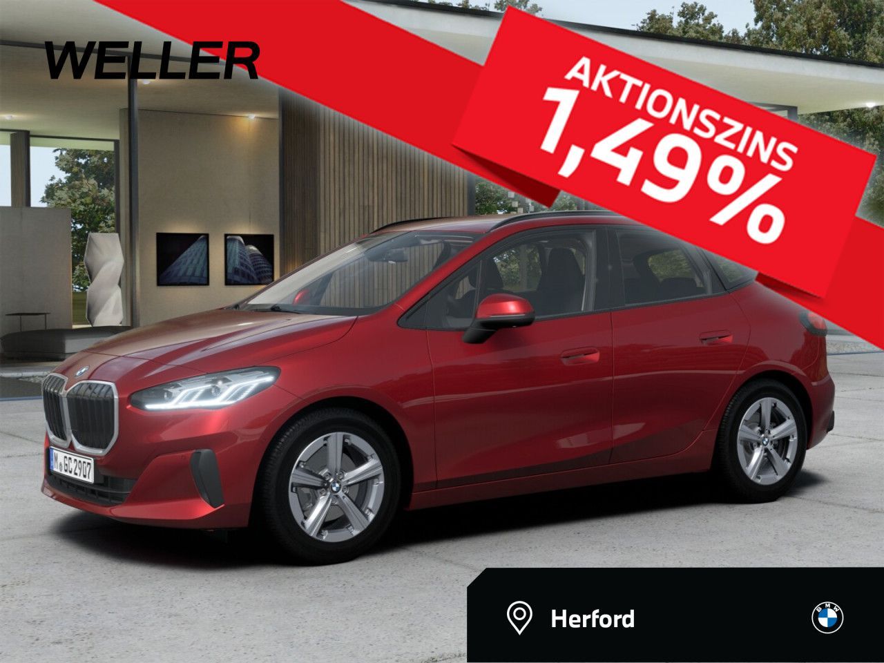 BMW 220i Active Tourer PaAss SiHz AHK adap.LED