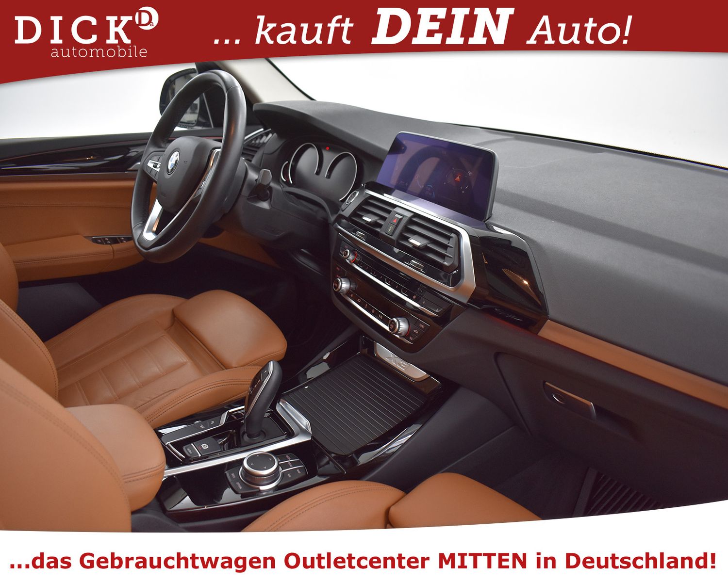 BMW X3 xDr 30i xLine PANO+LEDER+KAM+NAVI+LED+SHZ+M19 - Image 12