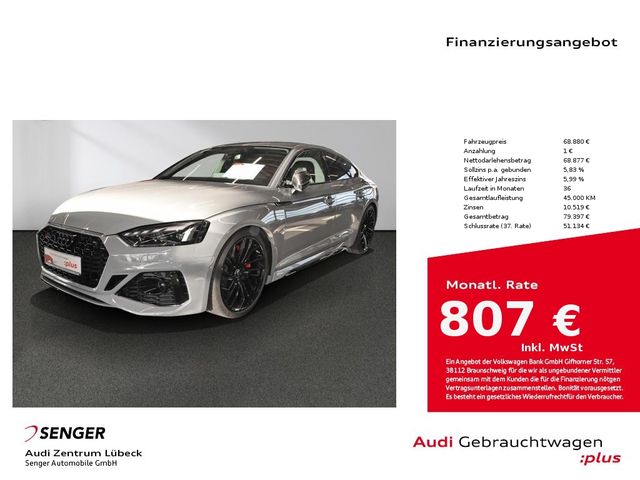 Audi RS5 Sportback 2.9 TFSI Laser DRC B&O HuD 280km/h