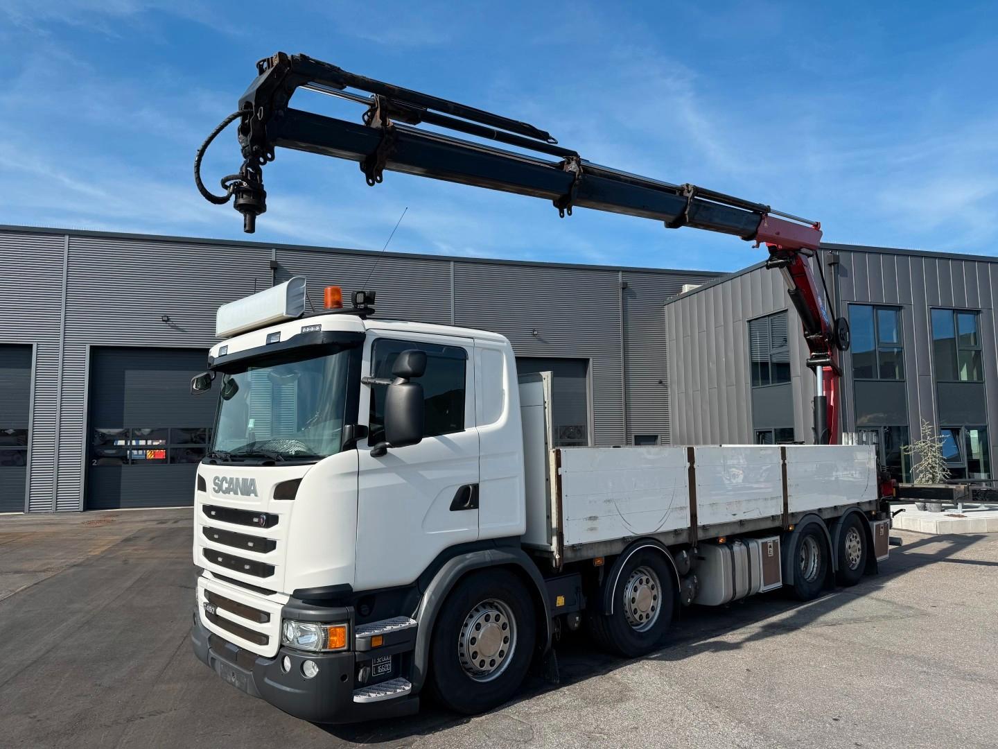 Scania G450 8x2*6 Euro 6 / Crane / Kran / HMF 2620 K5