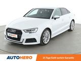 Audi A3 Limousine 2.0 TFSI quattro Sport Aut.*NAVI* - Audi A3: Weiß