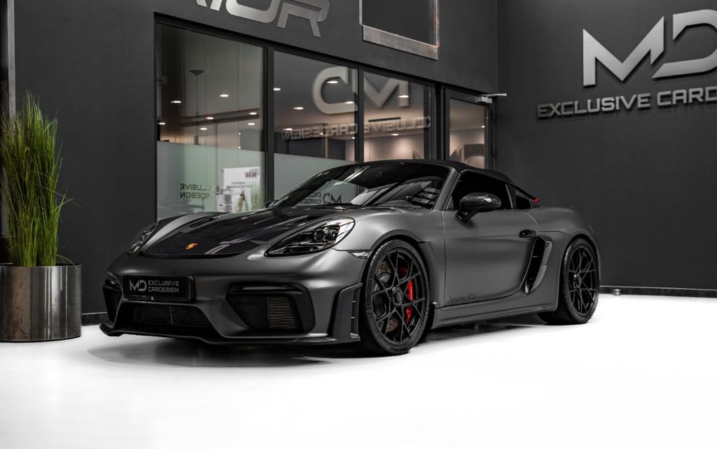 Porsche 718 Spyder RS Unikat - Matt Dark