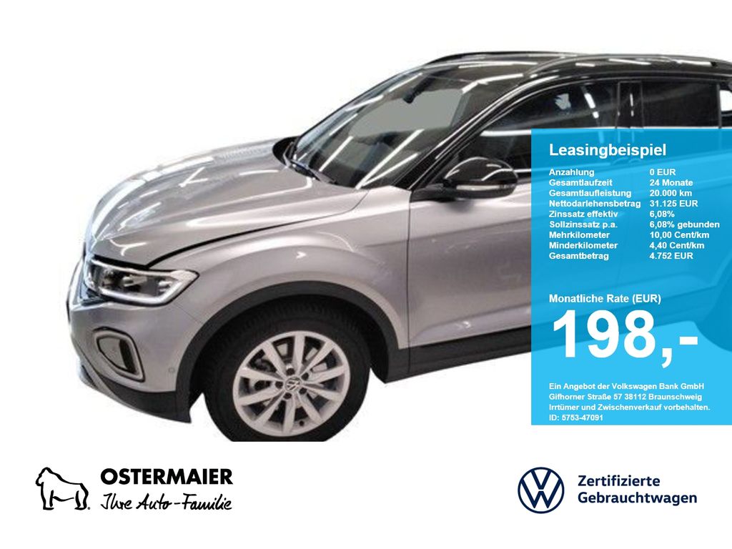 Volkswagen T-Roc STYLE BLACK 2.0TDI 150PS DSG ACC.5J-G.AHK.