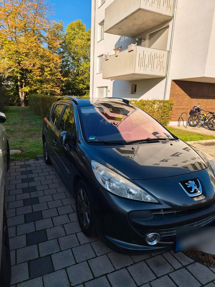 Peugeot 207 2010 — rear view