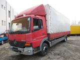 Mercedes-Benz Atego 918 Pritsche + Plane Lang - Mercedes-Benz Dreiseitenkipper Atego