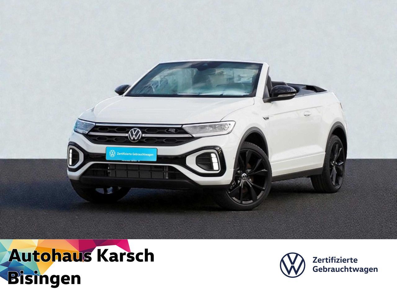 Volkswagen T-Roc Cabriolet 1.5 TSI DSG R-Line AHK BLACK foto 1