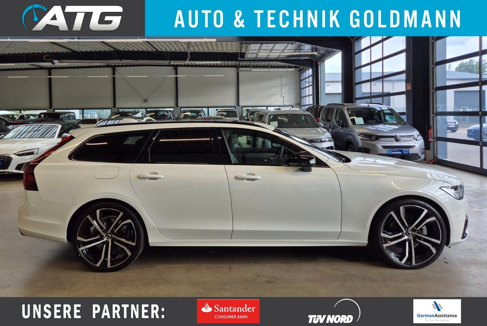 Volvo V90 B4 2.0d ULTIMATE DARK LEDER NAV LED PANO ACC foto 1